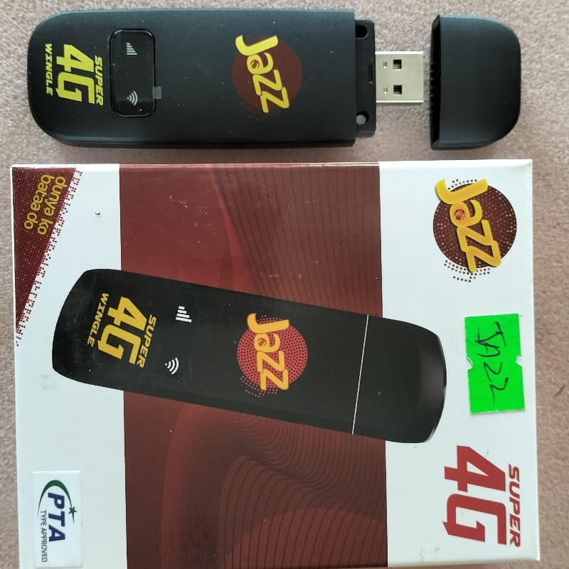 Jazz super 4G Wingle All Jazz Sim work