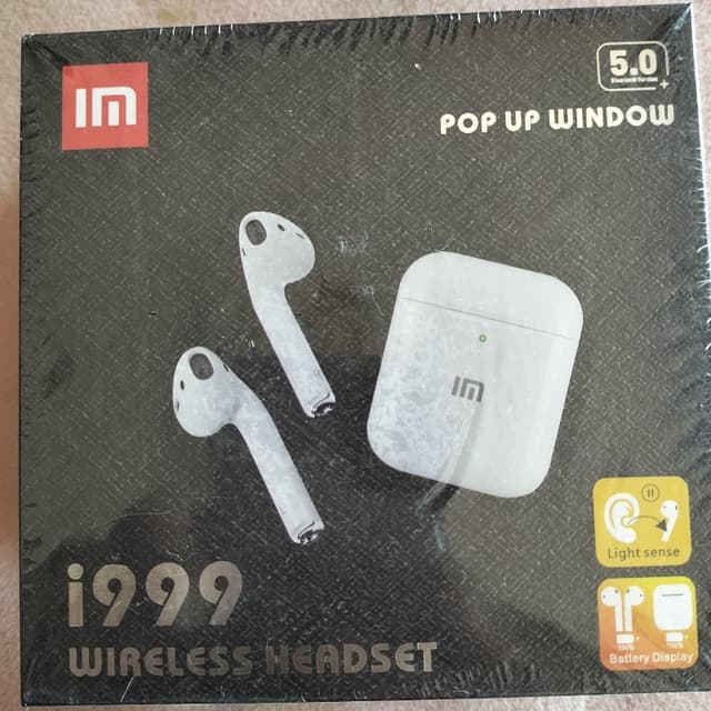 Earbuds, Wireless Headset i999 Original Mi 100%