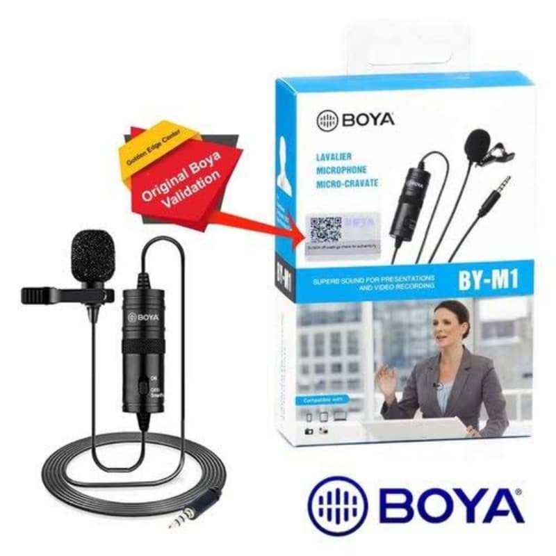 BOYA by M1 Lavalier Microphone