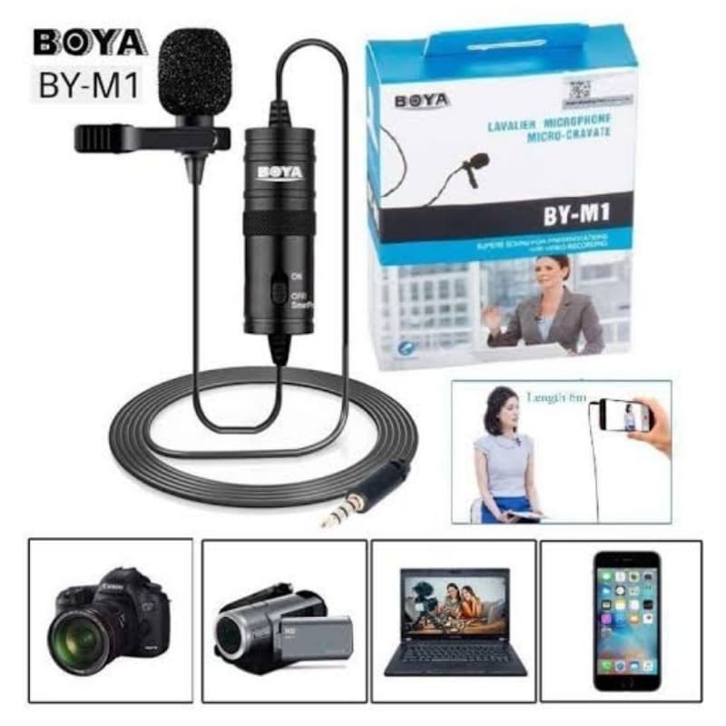 BOYA by M1 Lavalier Microphone