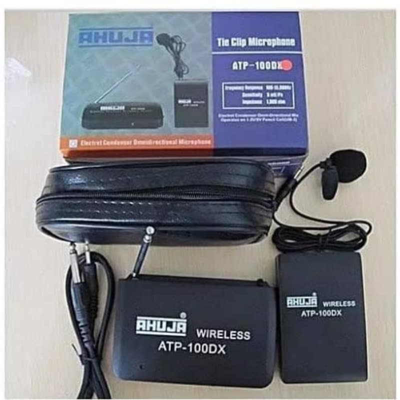 Ahuja Tie Clip Microphone ATP-100DX