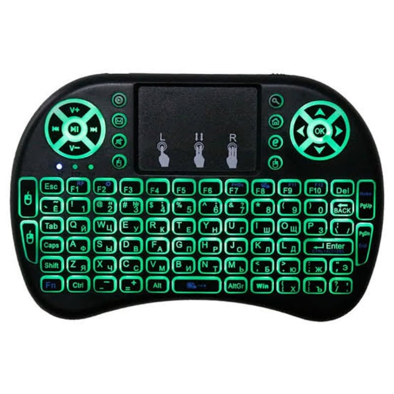 MINI WIRELESS KEYBOARD RGB LED LIGHTS